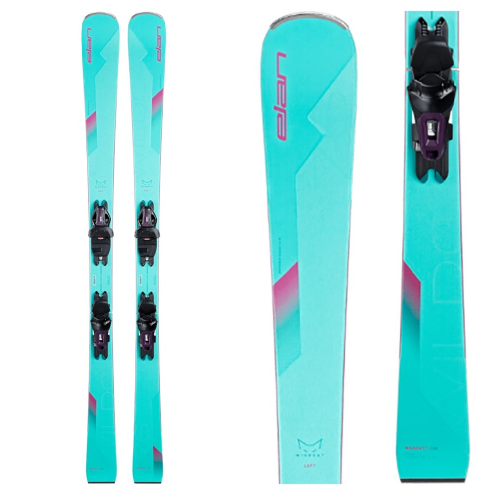 Elan Wildcat 76 Womens Skis with ELW 9 GW Shift Bindings 2022