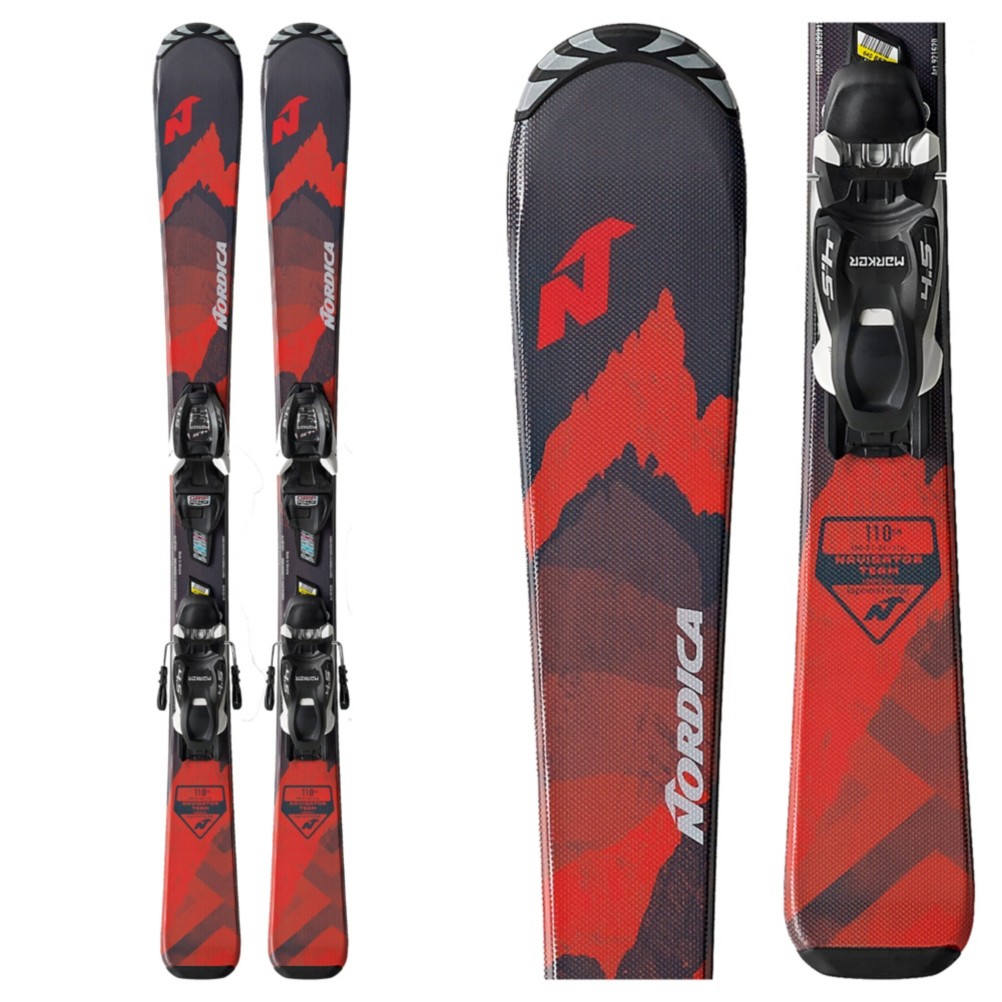 Nordica Navigator Team Kids Skis with FDT JR 4.5 Bindings 2022