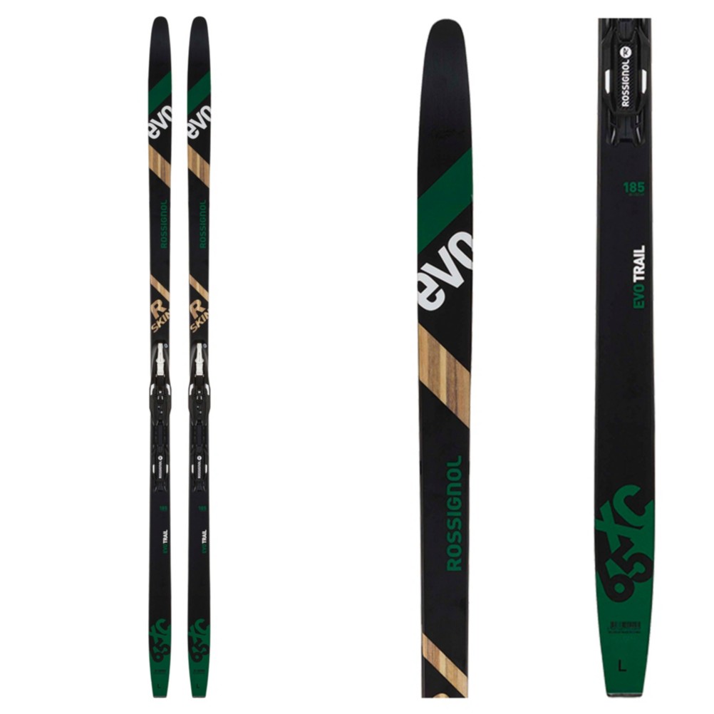 Rossignol R Skin EVO XC 65 Cross Country Skis with Control Step In Bindings 2022