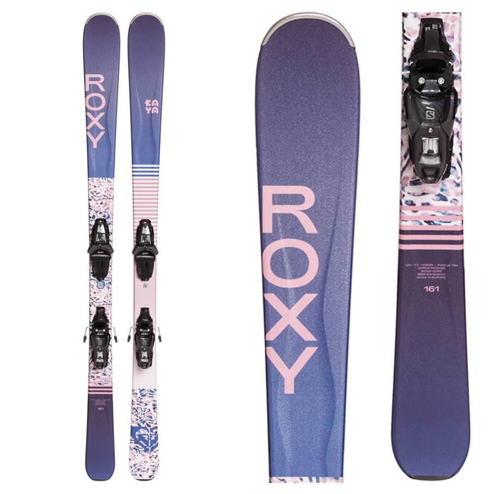 Roxy Kaya 77 Womens Skis with Lithium 10 GW Bindings