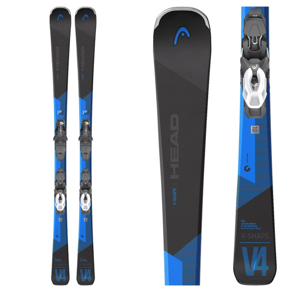 Head V Shape V4 Skis PR 11 GW Bindings 2022