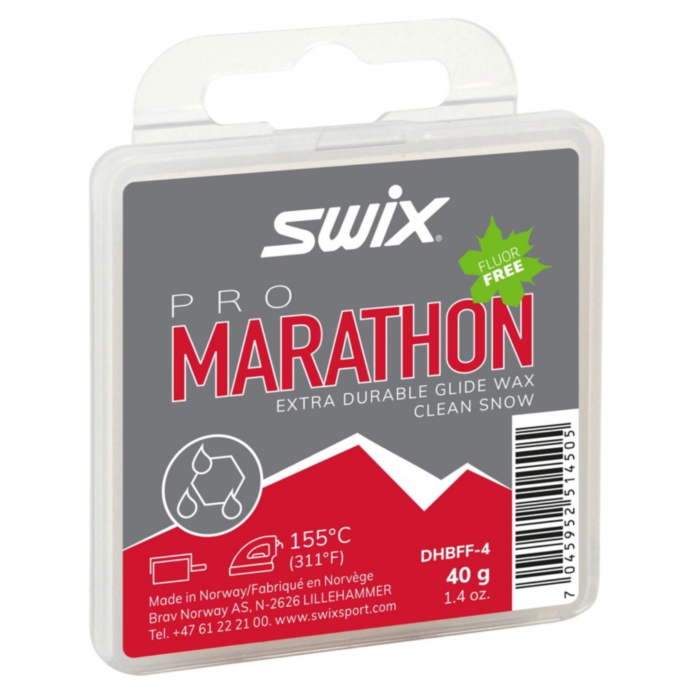 Swix Marathon Black Race Wax 2022
