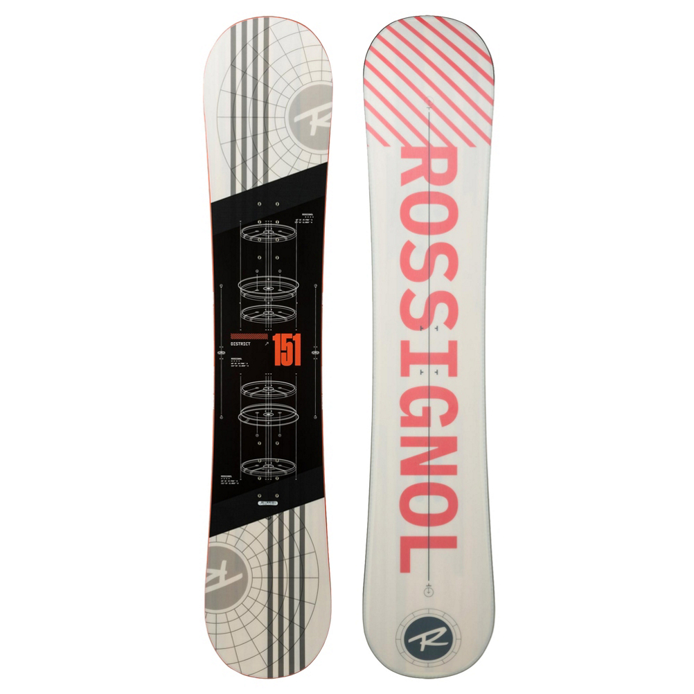 Rossignol District White Snowboard