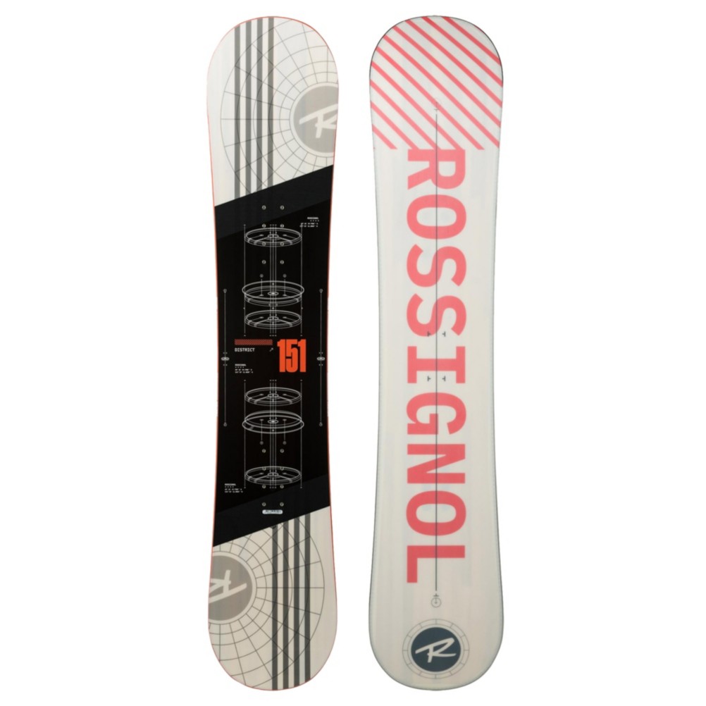 Rossignol District White Wide Snowboard