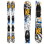 K2 Poacher Kids Skis with Marker 4.5 FDT Bindings 2022