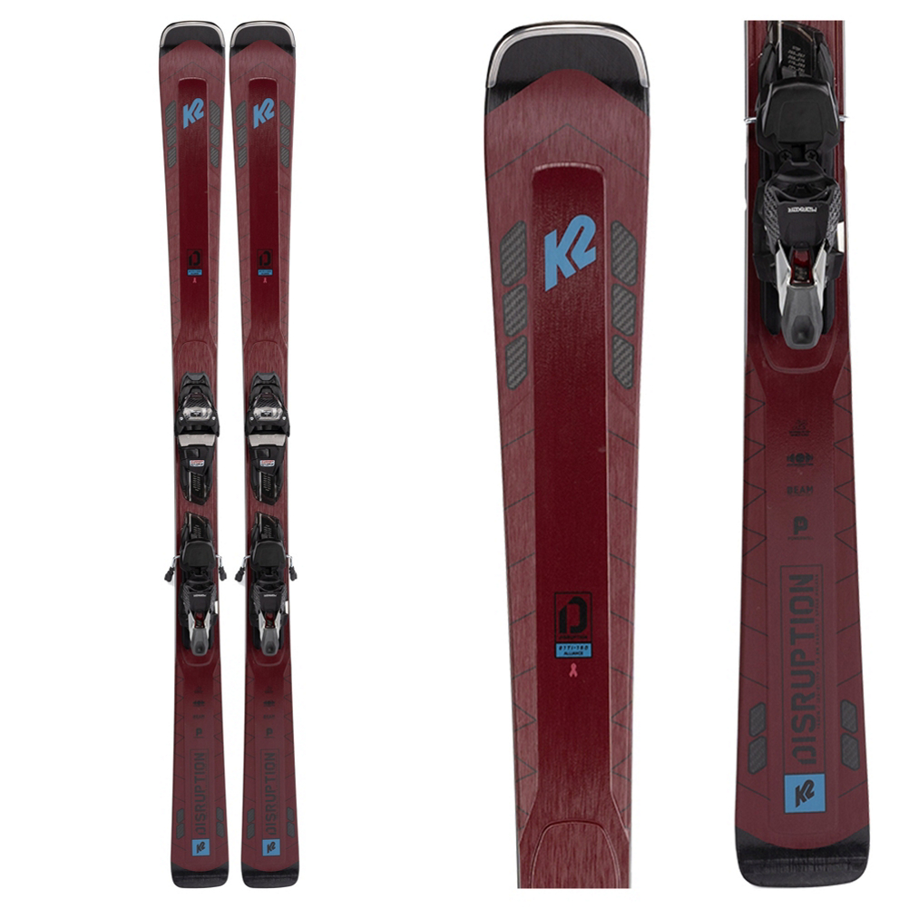K2 Disruption 81 TI Alliance Womens Skis with ERC 11 TCX Light Bindings 2022