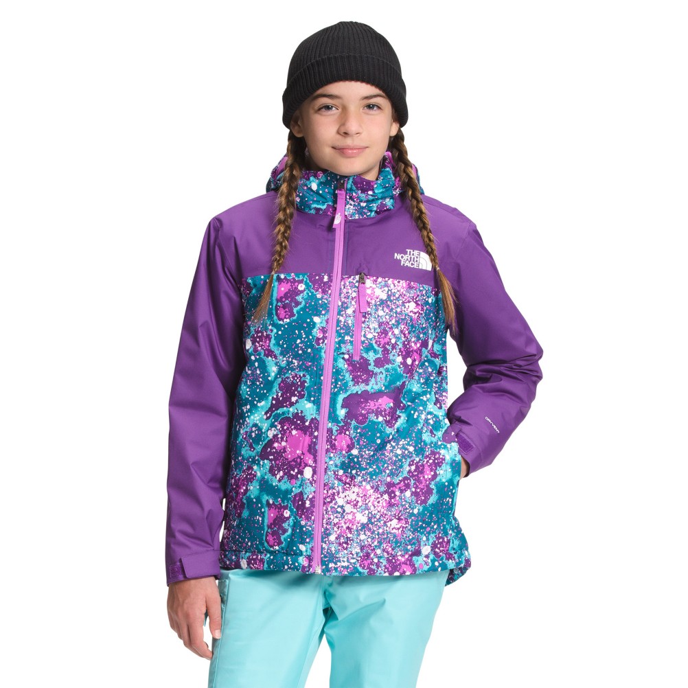 The North Face Snowquest Plus Insulated Girls Ski Jacket 2022