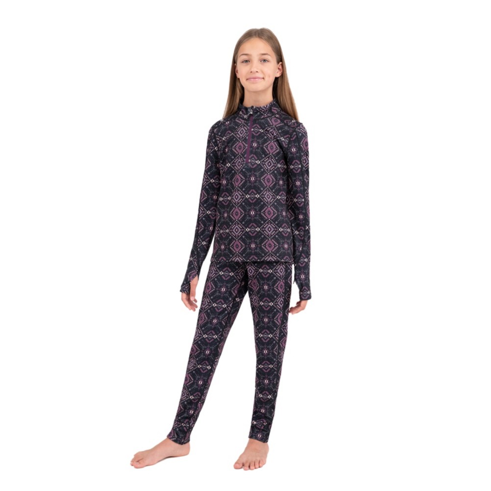 Terramar Ecolator 3.0 Half Zip Girls Long Underwear Top 2022