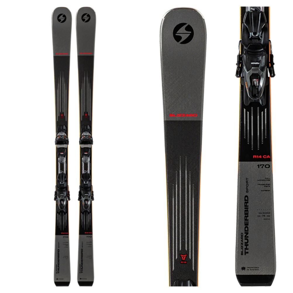 Blizzard Thunderbird Sport CA Skis with TPC 11 Bindings 2022