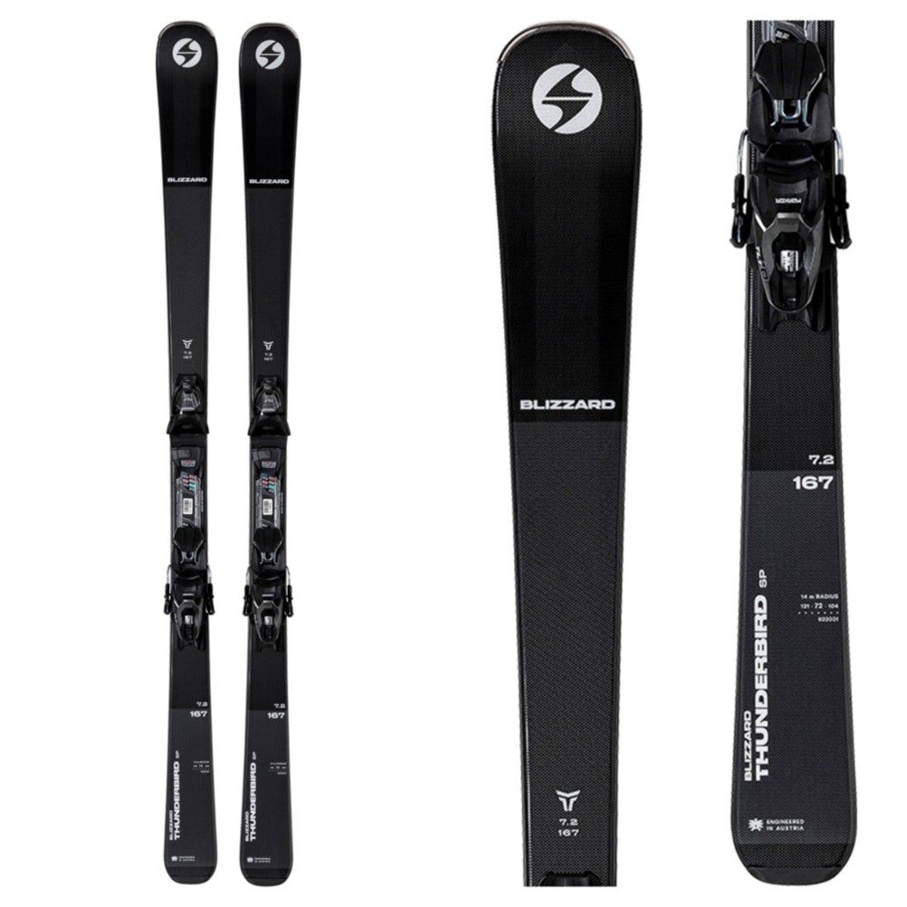 Blizzard Thunderbird SP 7.2 Skis with TLT 10 Bindings 2022