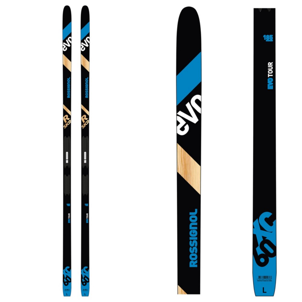 Rossignol R Skin EVO XC 60 Cross Country Skis with Control Step In Bindings 2022