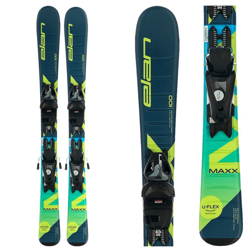 Elan Maxx Kids Skis with EL 4.5 GW Bindings 2022
