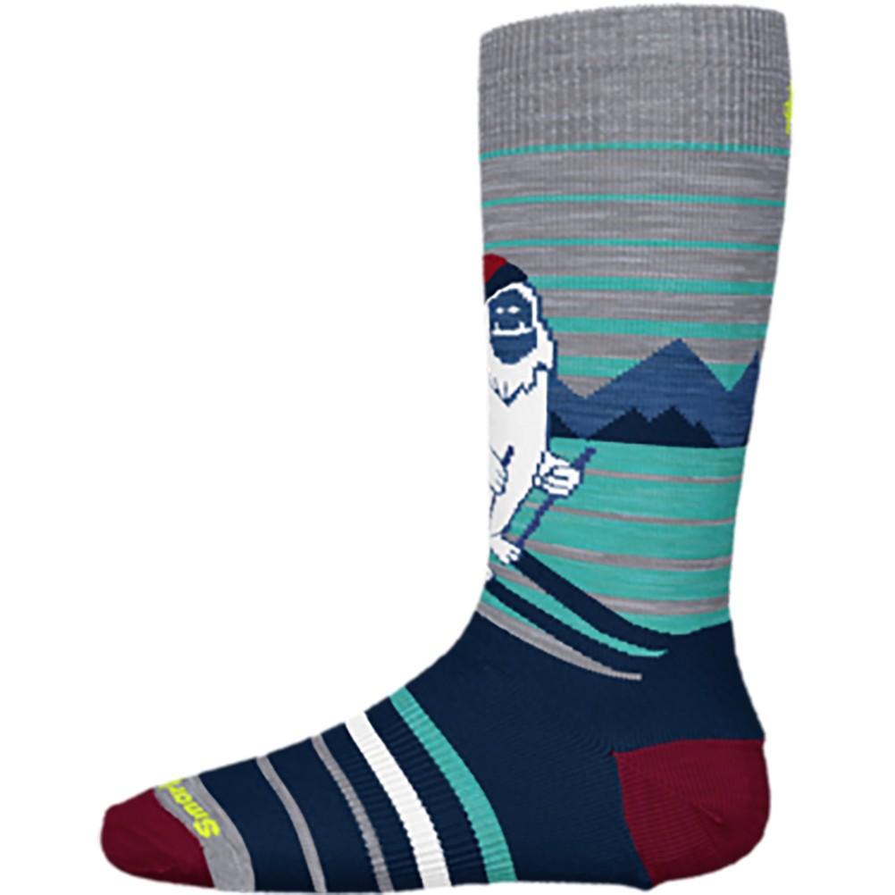 SmartWool Wintersport Full Cushion Yeti Kids Ski Socks 2022