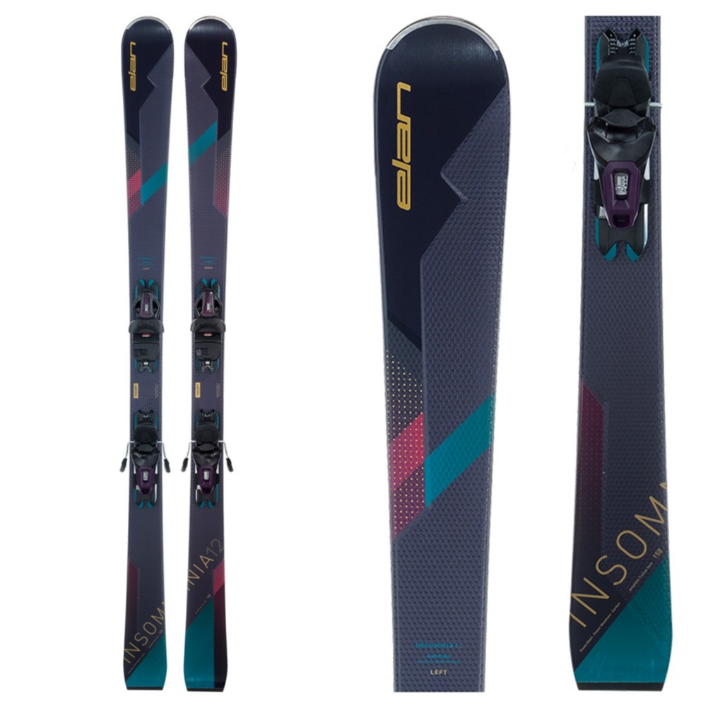 Elan Insomnia 12 C Womens Skis with ELW 9 GW Bindings 2022
