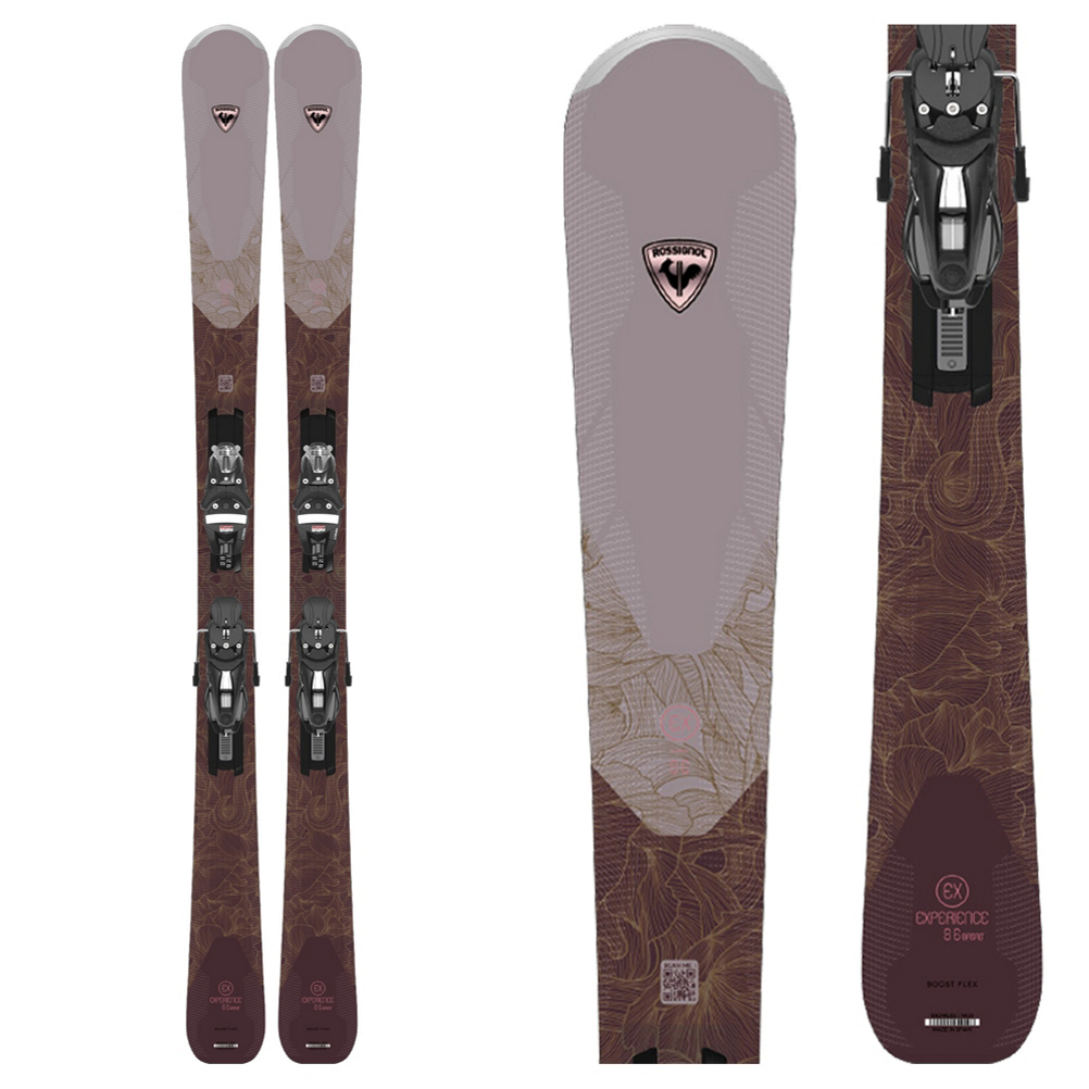 Rossignol Experience 86 Basalt Womens Skis with NX 12 Konect GW Bindings 2022
