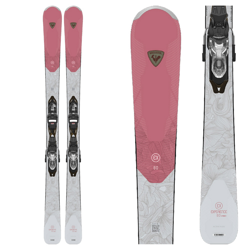 Rossignol Experience 80 Carbon Womens Skis with Xpress 11 GW Bindings 2022