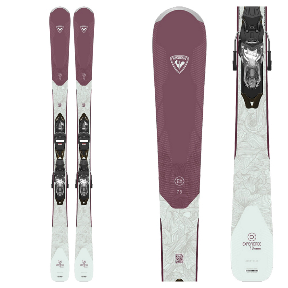 Rossignol Experience 78 Carbon Womens Skis with Xpress 10 GW Bindings 2022