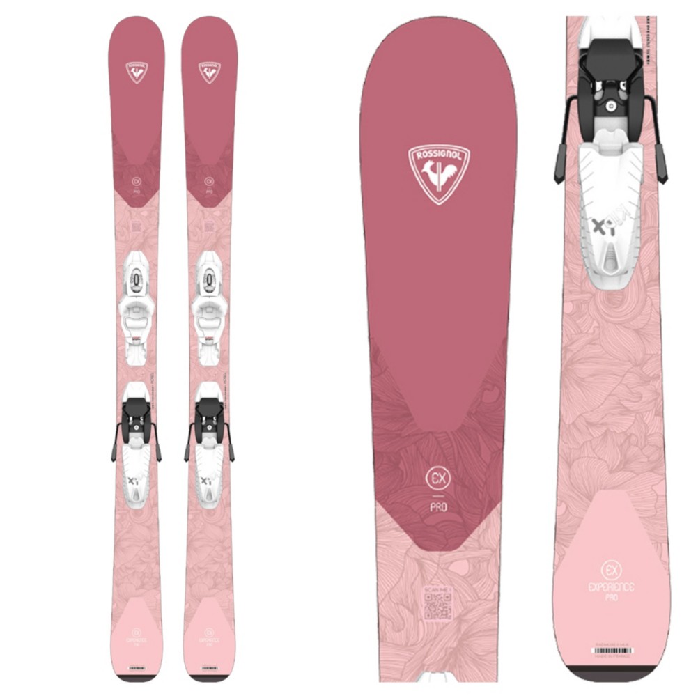 Rossignol Experience Pro W S Kids Skis with Kid X 4 GW Bindings 2022