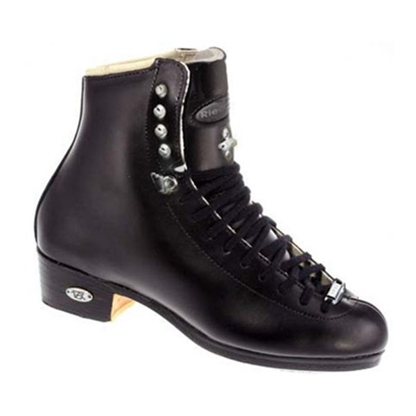 Riedell Black 87J TS Boys Figure Skate Boots