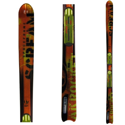salomon spaceframe scream skis review