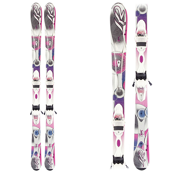 K2 Ski Mädchen Skistöcke Girls Sprout — Purple — Länge 75-105Cm — 10E3021 