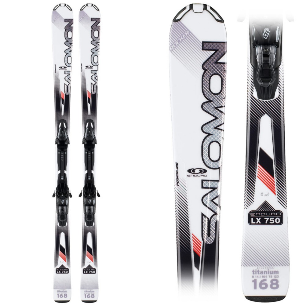 Salomon Enduro LX 750 Skis Lightrak L10 Bindings 2012
