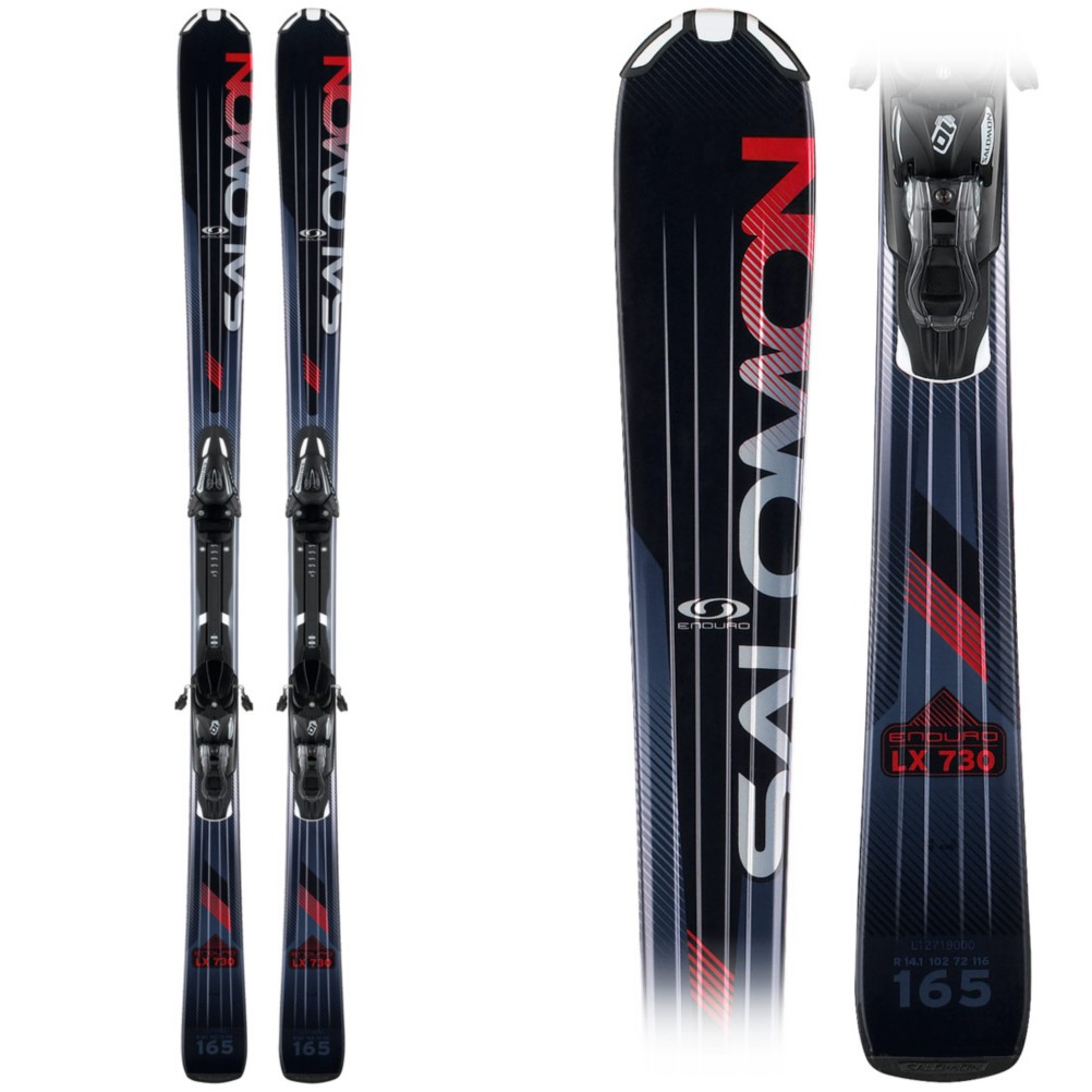 Salomon Enduro LX 730 Skis with 