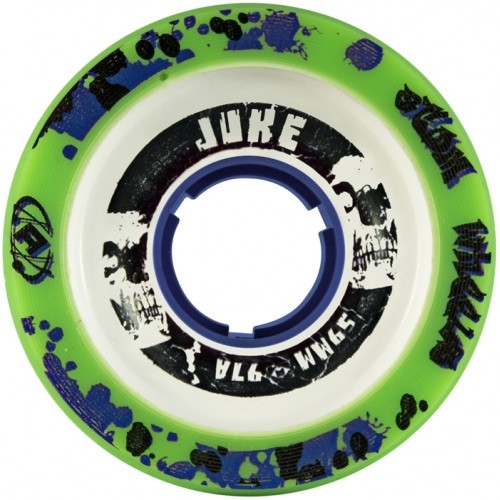 Atom Juke 2.0 Blue Roller Skate Wheels 4 Pack 2014