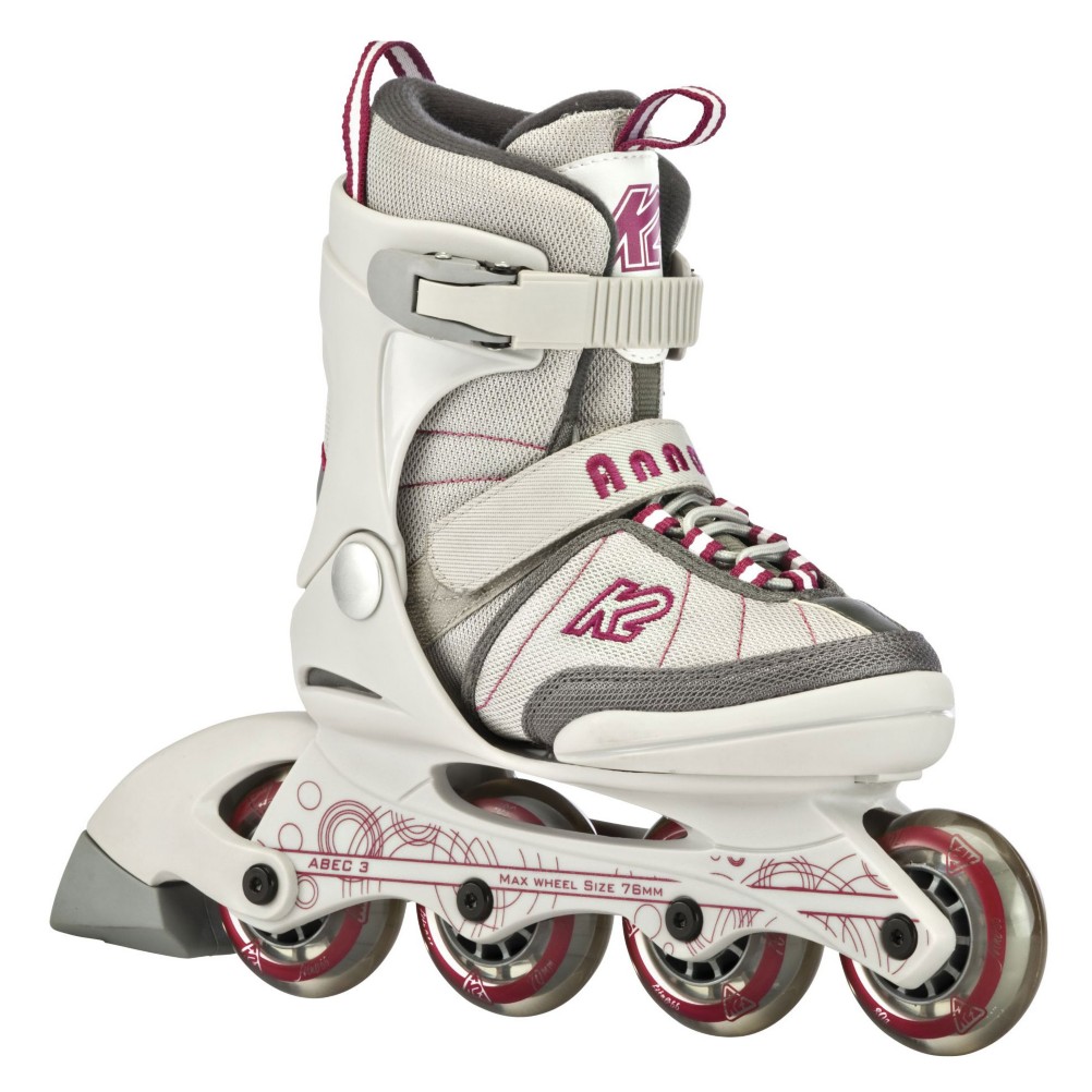 K2 Anna Jr Adjustable Girls Inline Skates 2012