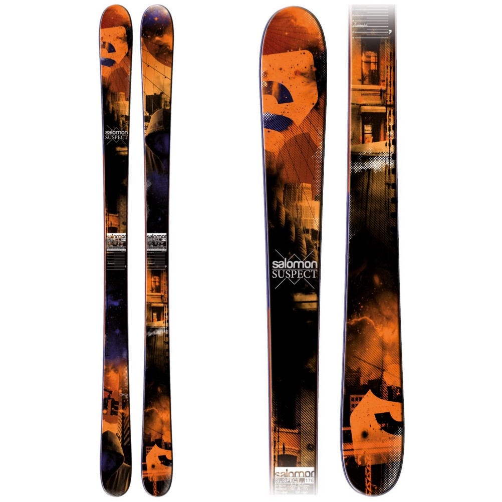 salomon twin tip skis
