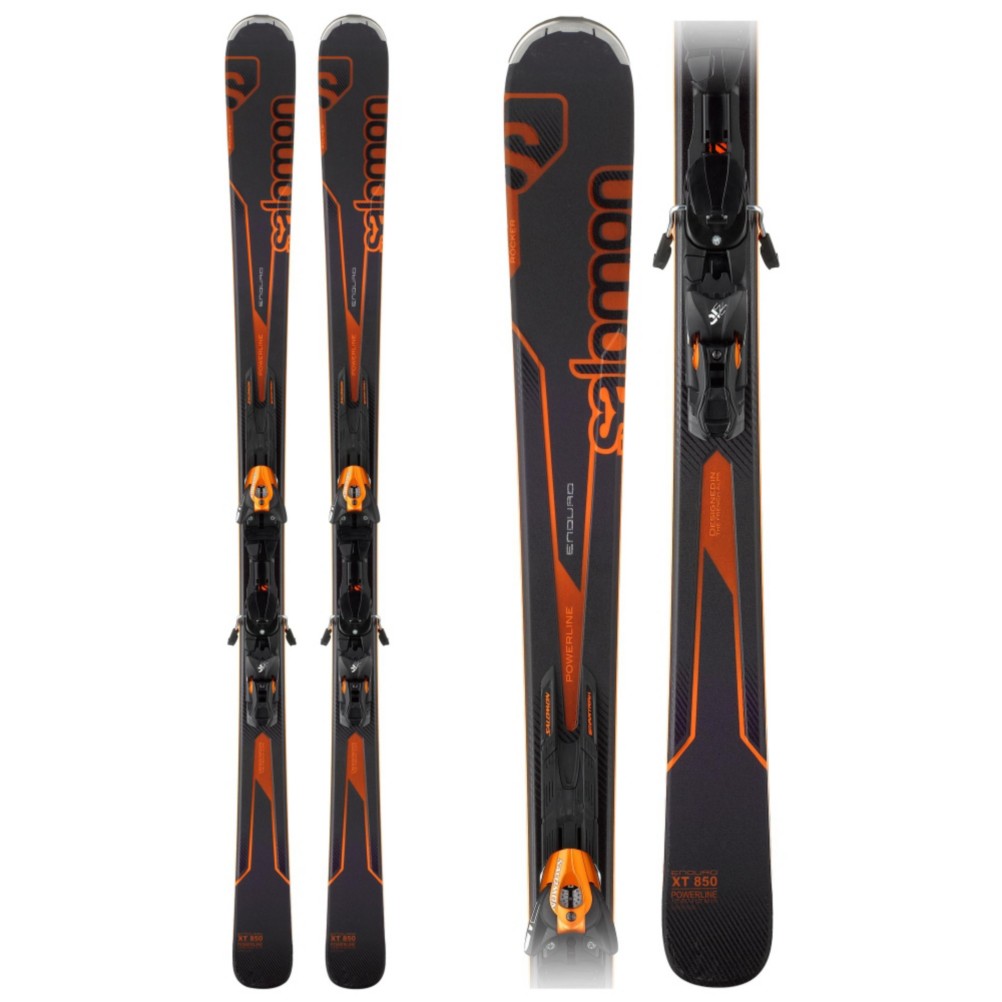 Glat Gætte At deaktivere Salomon Enduro XT 850 Skis with Z12 B90 Bindings 2013
