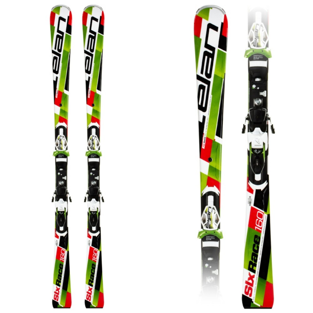 Elan SLX Waveflex Race Skis with ELX 14.0 Fusion Bindings 2013