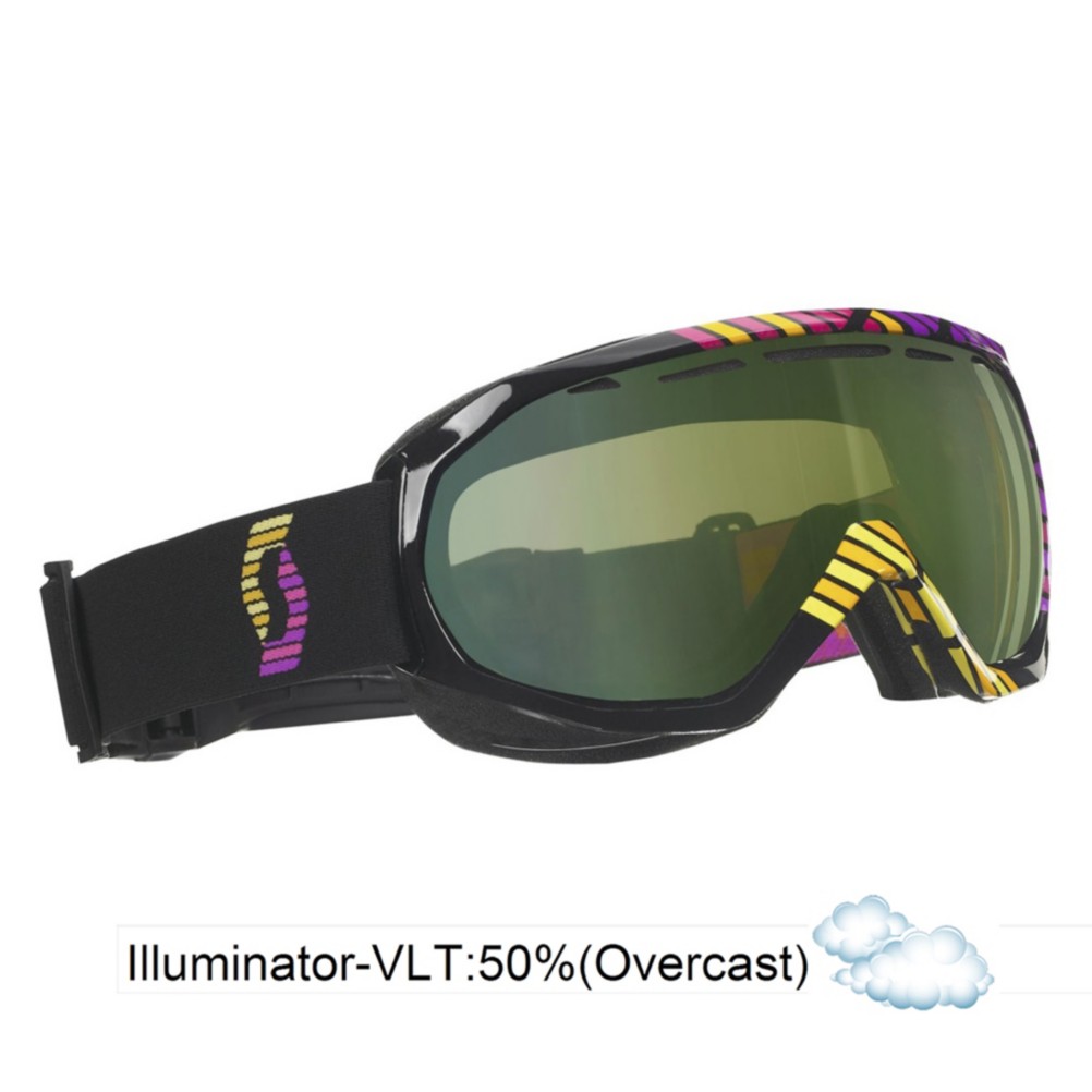 Scott Notice OTG Goggles, Black-Illuminator 50, 256
