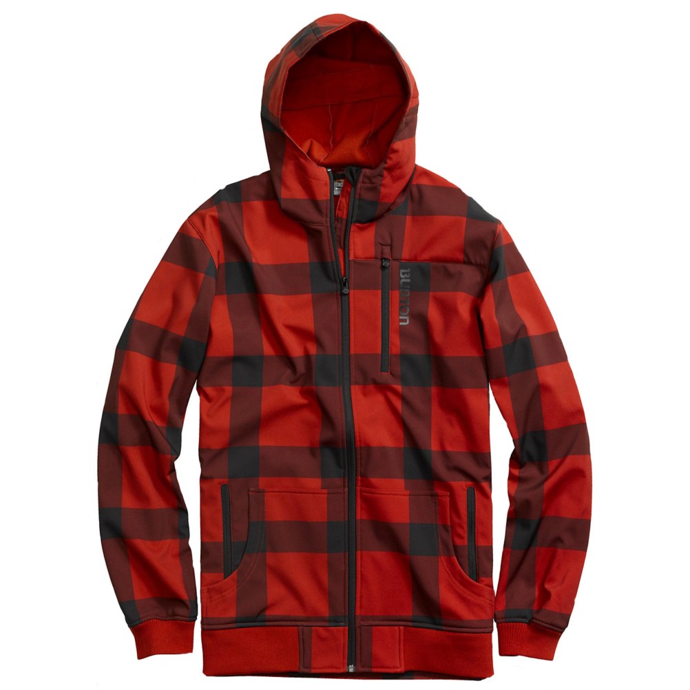 burton softshell hoodie