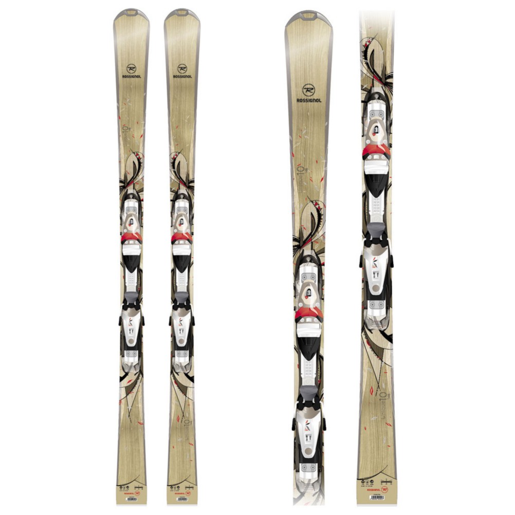 Rossignol Unique 10 Womens Skis with 