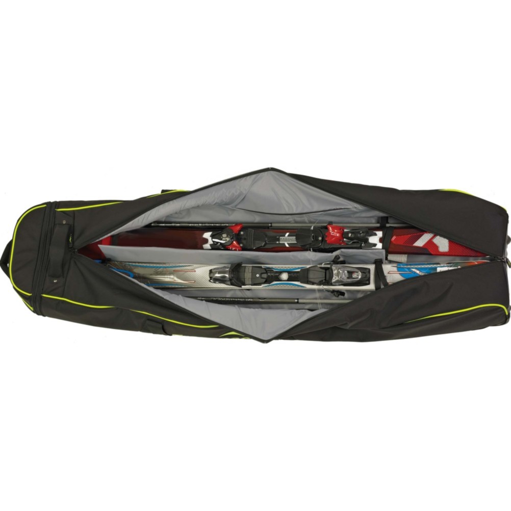 transpack ski vault pro rolling double ski bag