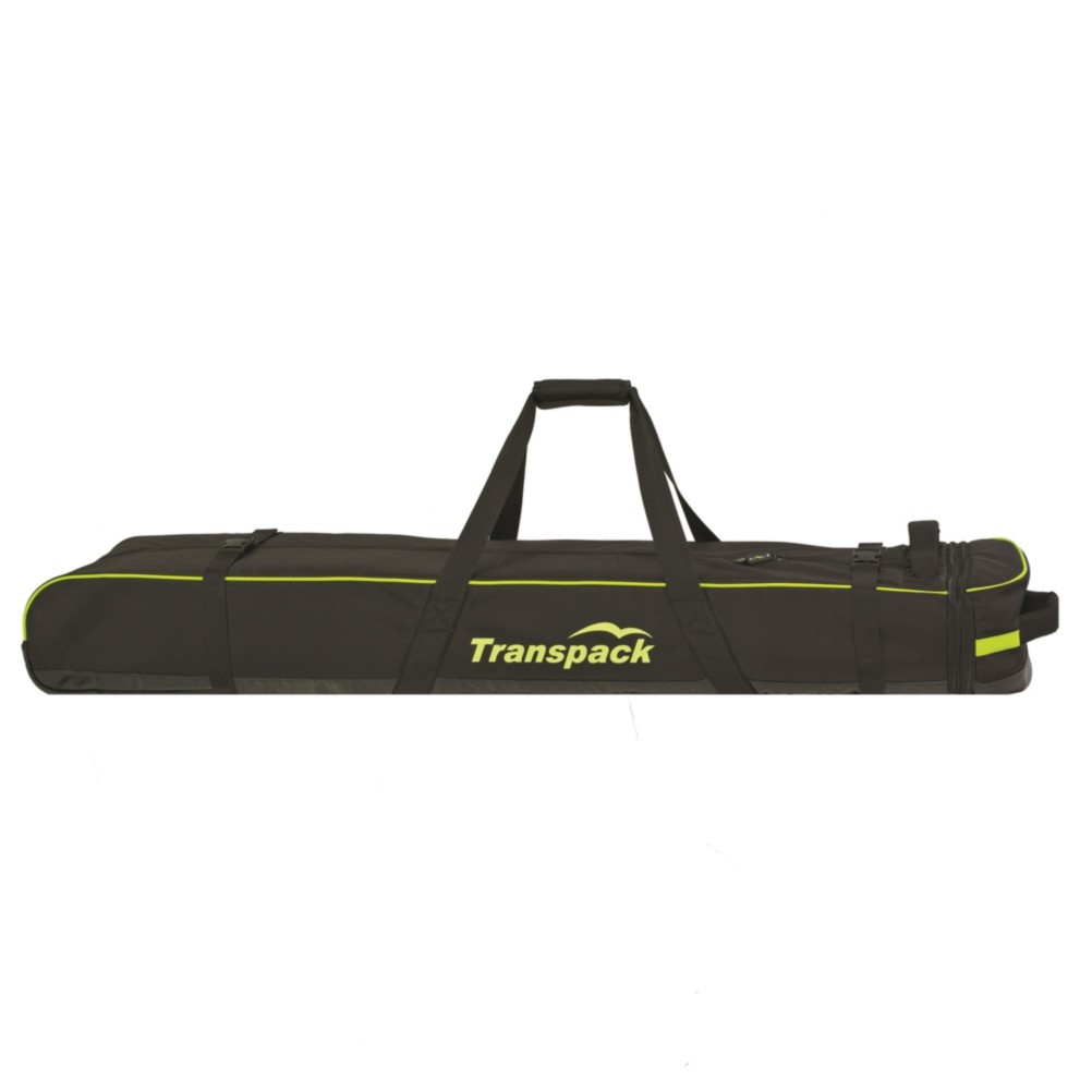 transpack ski vault pro rolling double ski bag