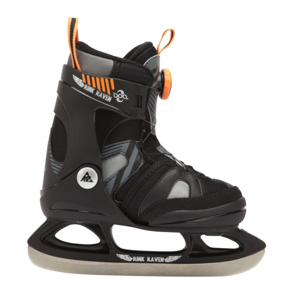 K2 Rink Raven Boa Adjustable Boys Ice Skates 2015