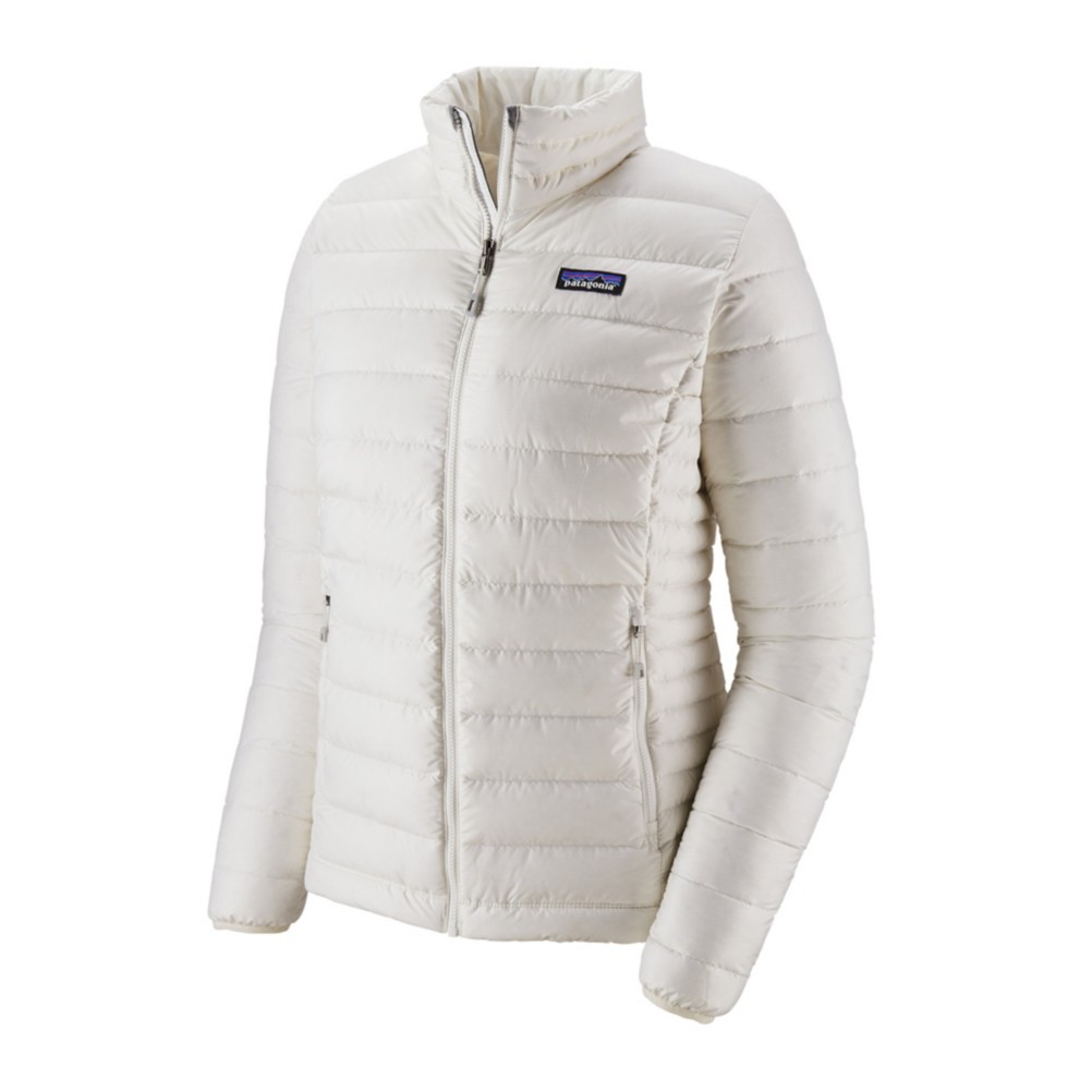 white patagonia coat