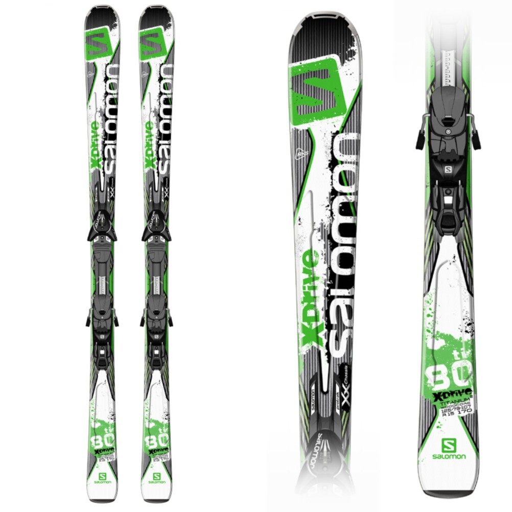 Salomon X Drive 80 Ti Skis With Z 12 Bindings 15