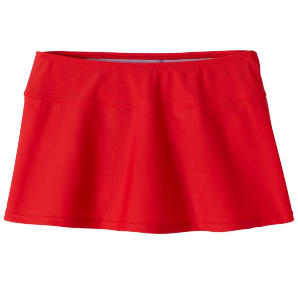 red swim skirt