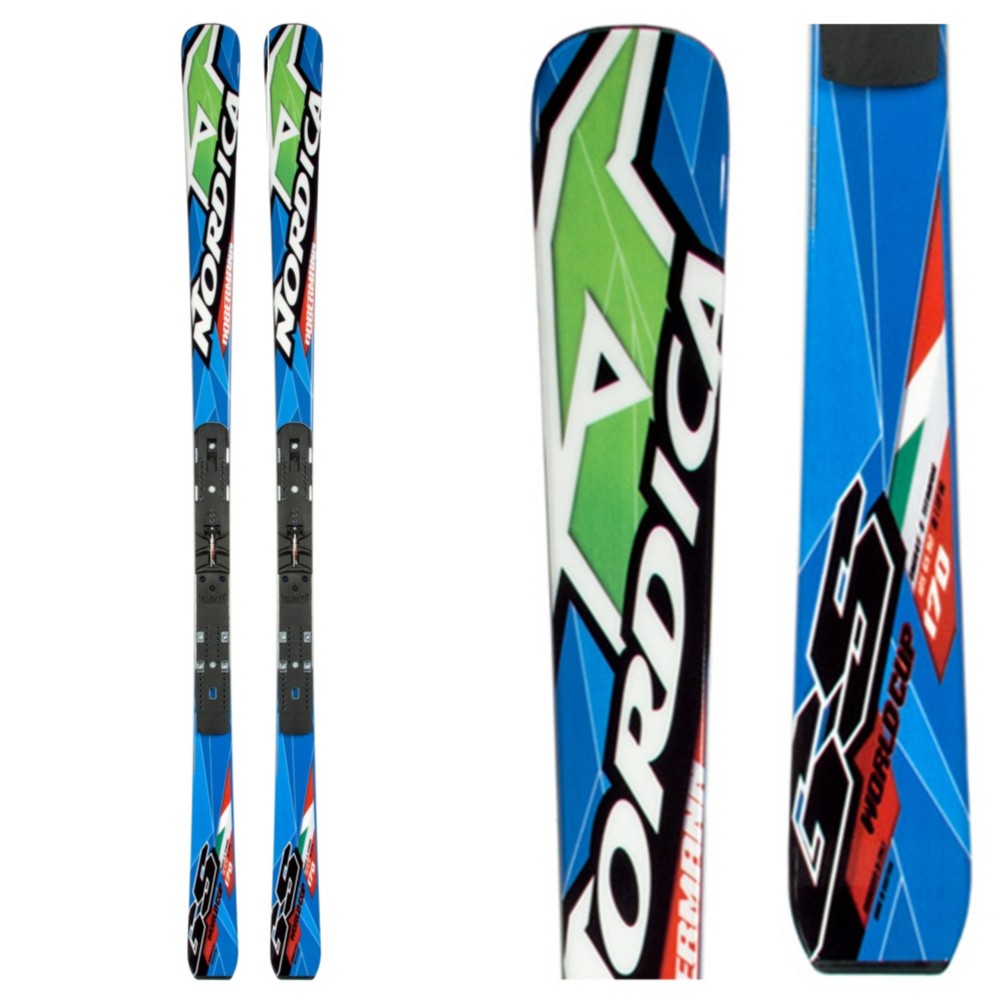 Nordica Dobermann GS Plate Junior Race Skis 2015