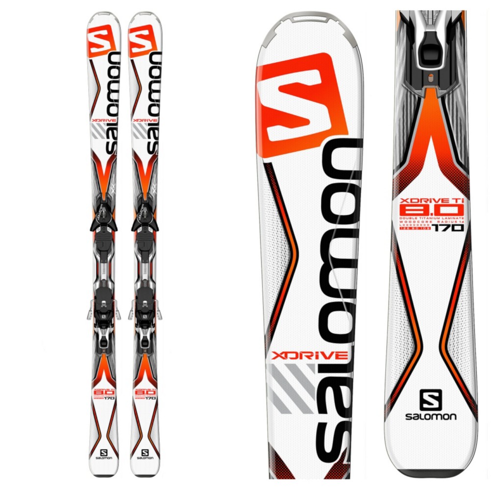 Salomon X Drive 8 0 Ti Skis With Xt 12 Bindings 16