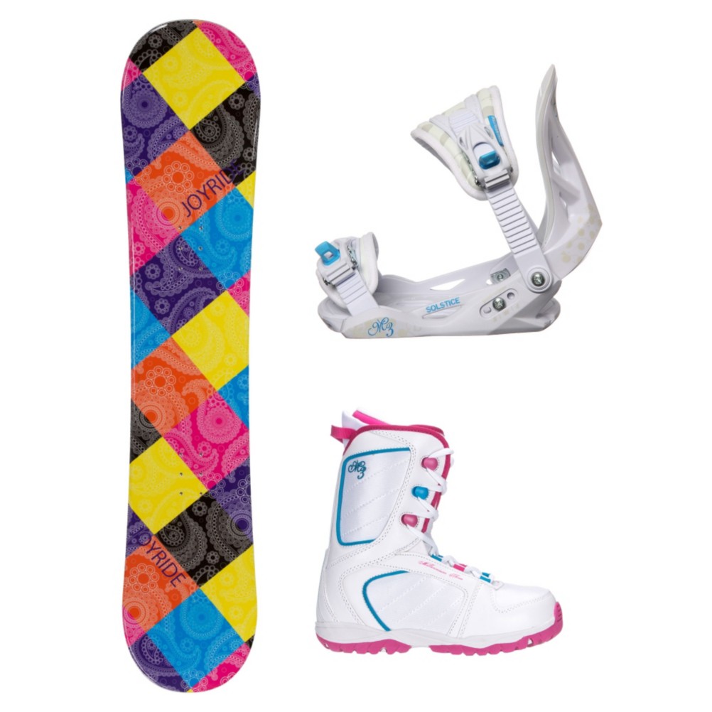 Joyride Paisley Venus XIII Girls Complete Snowboard Package 2013