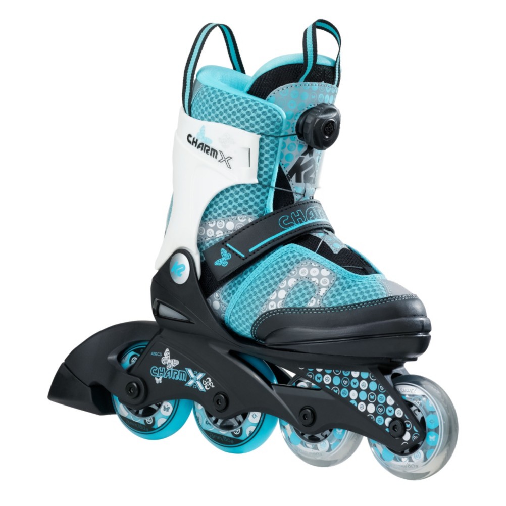 K2 Charm X Boa Adjustable Girls Inline Skates 2017