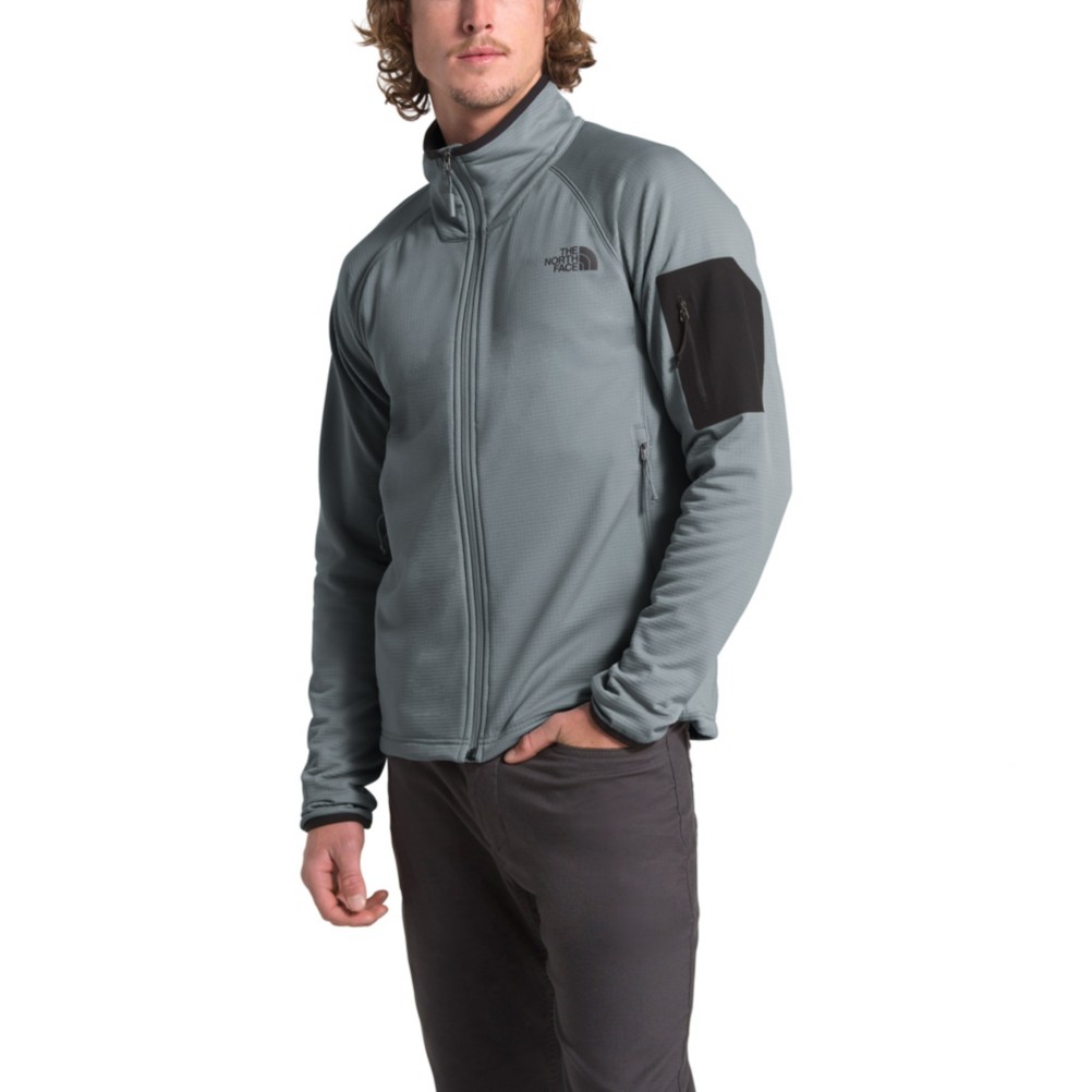 black north face fleece mens