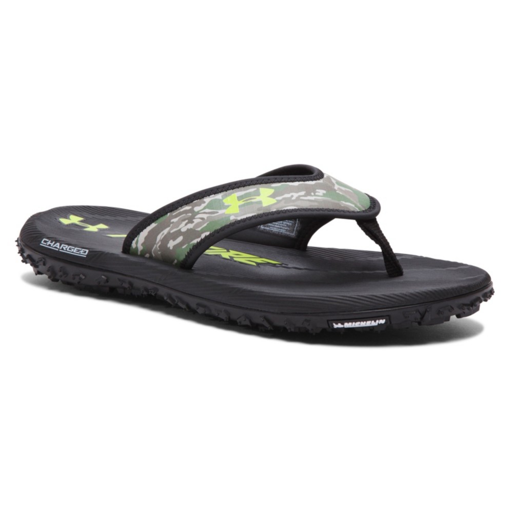 mens flip flops under armour