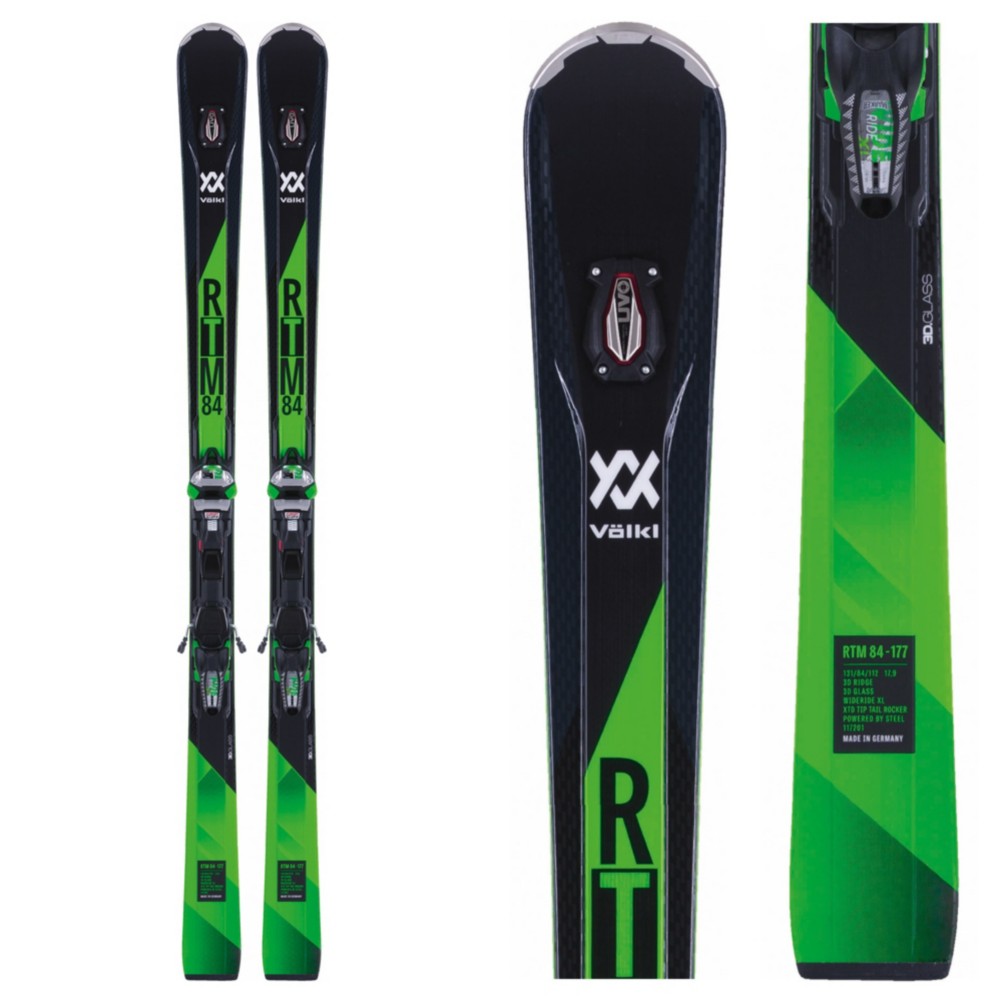 Volkl RTM 84 Skis with IPT WR XL 12 Bindings 2018