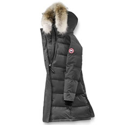 Canada Goose Rowley Parka Womens Jacket, Graphite Canada Goose Rowley Parka Womens Jacket, Graphite, 256