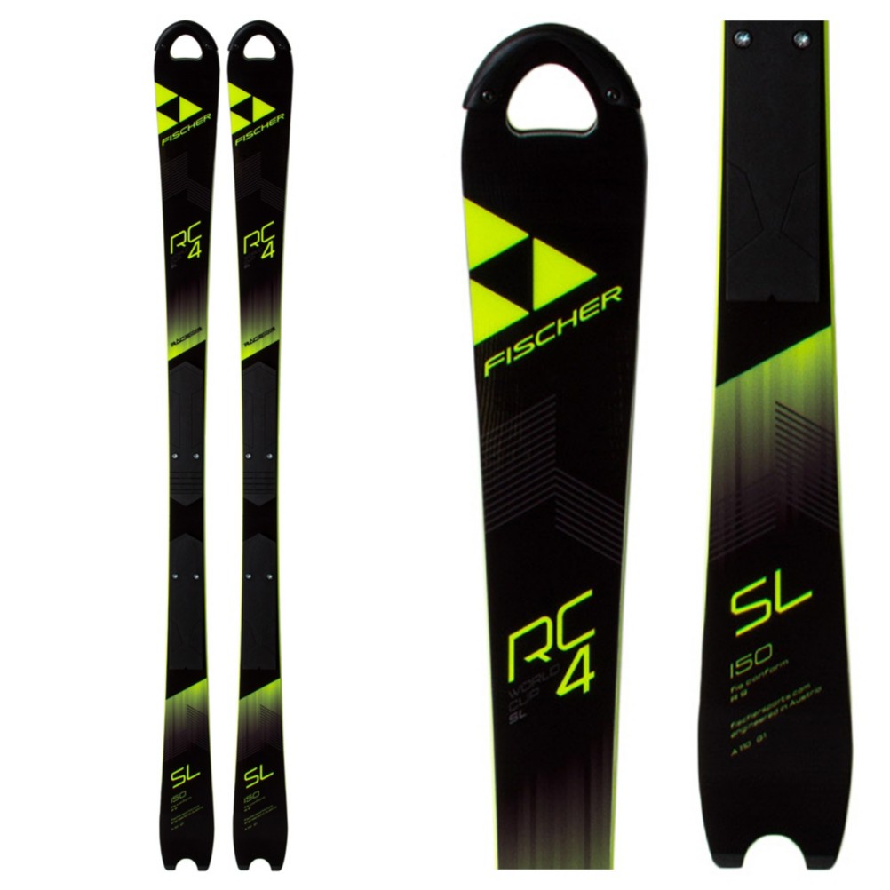 Fischer RC4 Worldcup SL Jr. WCP Junior Race Skis 2018